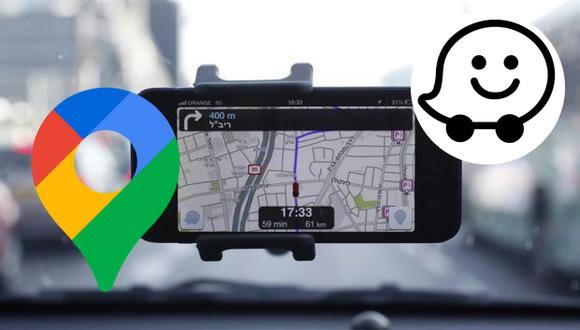 Pinaghalong Waze at Google Maps