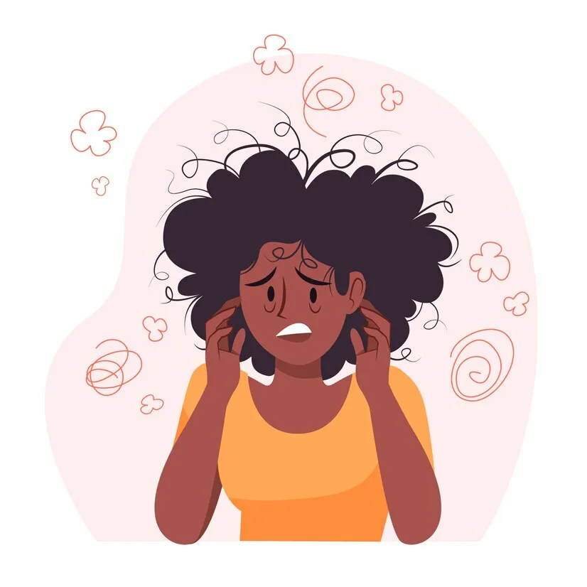 hand drawn flat design overwhelmed people illustration 23 2149318826 jpeg WARNING SIGN OF STRESS: ANXIETY SIGNS AND SYMPTOMS [2024]